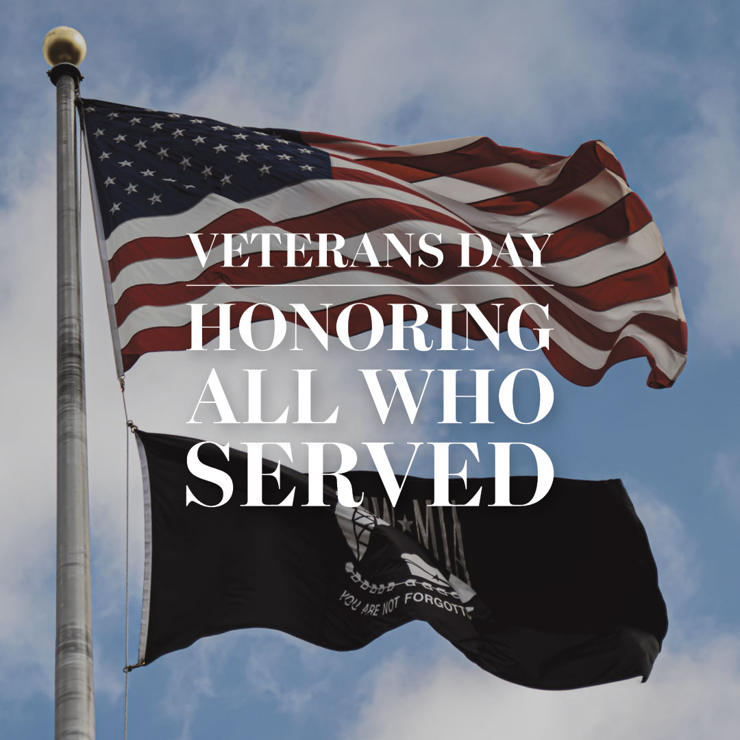 Today, we honor and recognize our service members and their sacrifices to protect our country. I am especially grateful to those who choose to serve our country in this way. Thank you for your service!