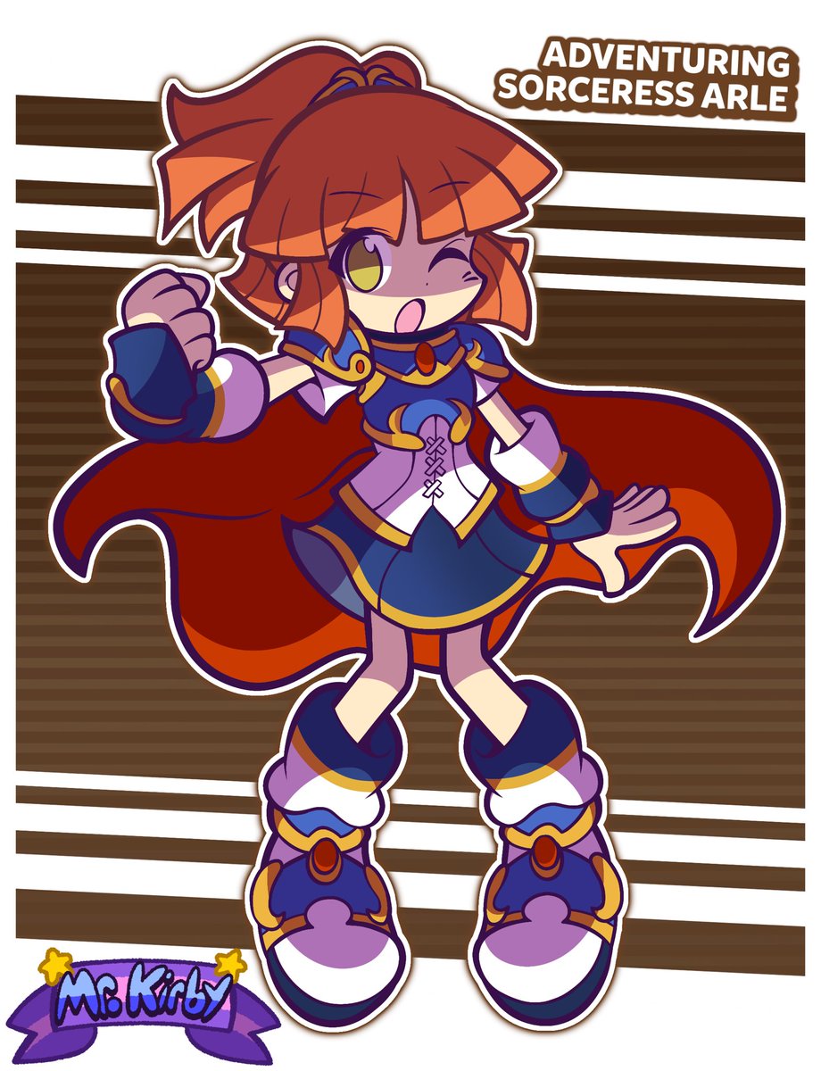 Adventuring Sorceress Arle 🟦 (including a Full Power varient too