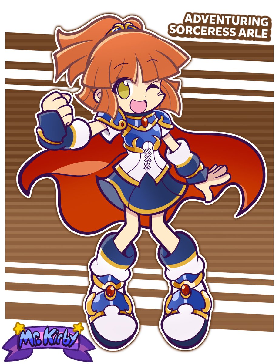 Adventuring Sorceress Arle 🟦 (including a Full Power varient too