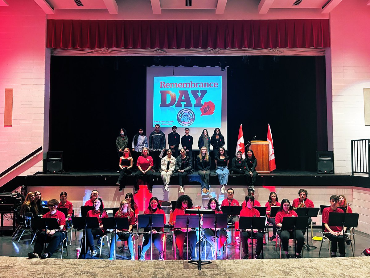 It’s always an honour to be a part of this special day. Thank you to all our veterans who have served and sacrificed so much so we can have a better and brighter future. <a href="/Churchill_HWDSB/">Sir Winston Churchill SS</a>