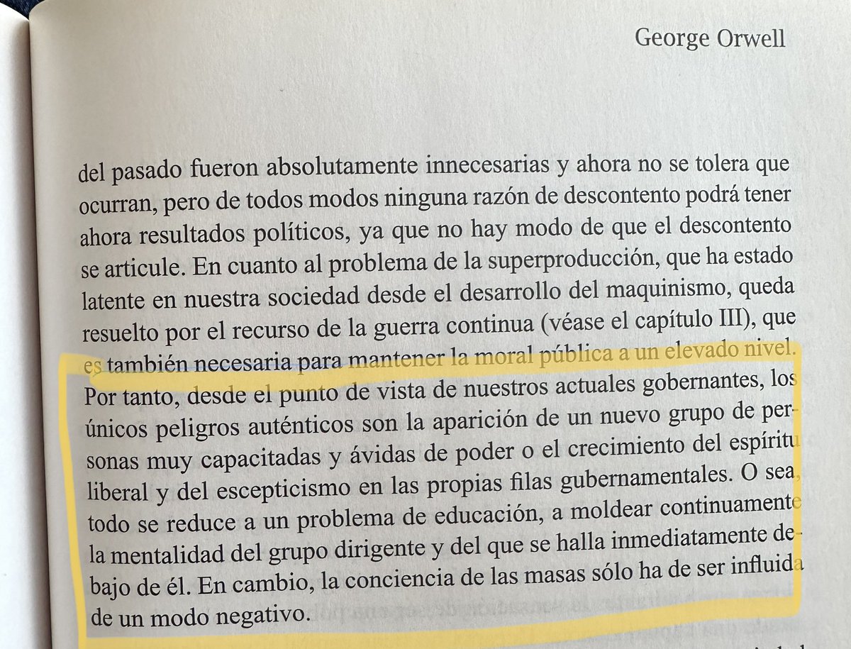 #1984 de George Orwell... Cualquier parecido con nuestra realidad actual 🇨🇴