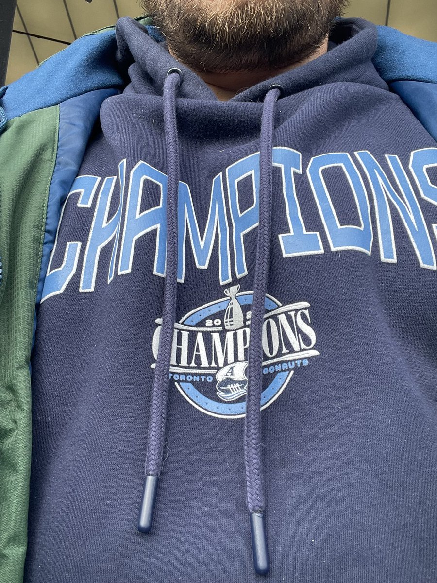 Waiting for the train to go watch the @TorontoArgos.   Let’s get two more wins, so I can get a new hoodie.  😁#PullTogether