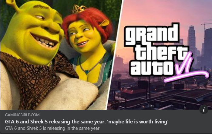 from the studio that brought us "Barbenheimer" comes: Grand Shrek Auto