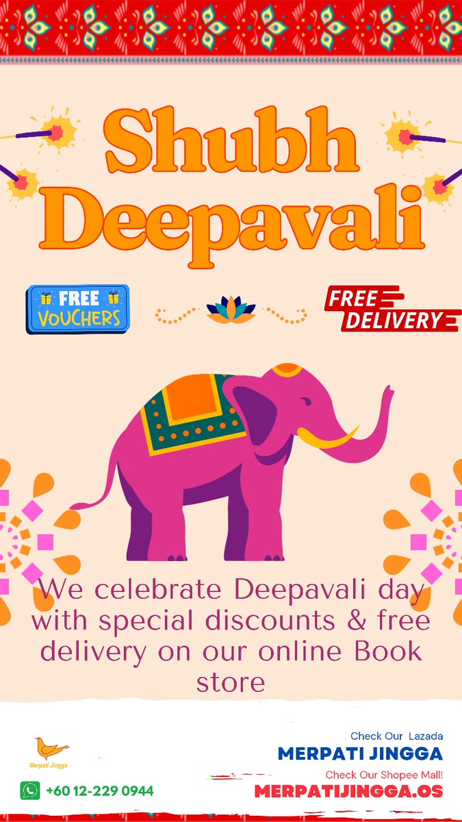 twt_cerpen's tweet photo. Anda terlepas jualan 11.11? Kami lanjutkan jualan murah sempena Deepavali.
https://t.co/wR8EV8BW1e https://t.co/KUQxUEjrDT