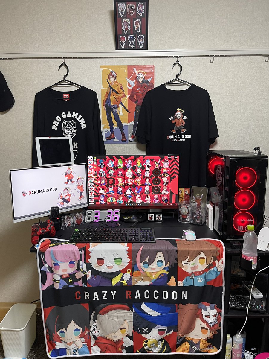 crazy_21crown's tweet photo. ゲーミングpcフルセット売ります！！
だるまいずごっどのグッズは売りません😅
気になる方はDMなどください！！
#ゲーミングPC売ります
#CRコラボ
#拡散希望 https://t.co/3dDTO3IRgl