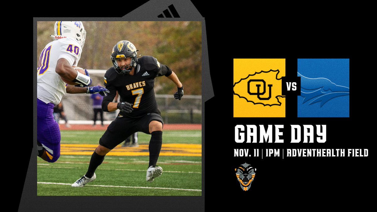 Braves Athletics (@bravesathletics) on Twitter photo .<a href="/OttawaBravesFB/">Ottawa Braves Football</a> hosts <a href="/Tabor_Football/">Tabor Football</a> in the final game of regular season. A win by Braves clinches an outright KCAC Bissell Division Championship. Kickoff is scheduled for 1pm.
💻kcacnetwork.com/ottawaks/
📊ottawabraves.com/sidearmstats/f…
#BraveNation .<a href="/OttawaBravesFB/">Ottawa Braves Football</a> hosts <a href="/Tabor_Football/">Tabor Football</a> in the final game of regular season. A win by Braves clinches an outright KCAC Bissell Division Championship. Kickoff is scheduled for 1pm.
💻kcacnetwork.com/ottawaks/
📊ottawabraves.com/sidearmstats/f…
#BraveNation