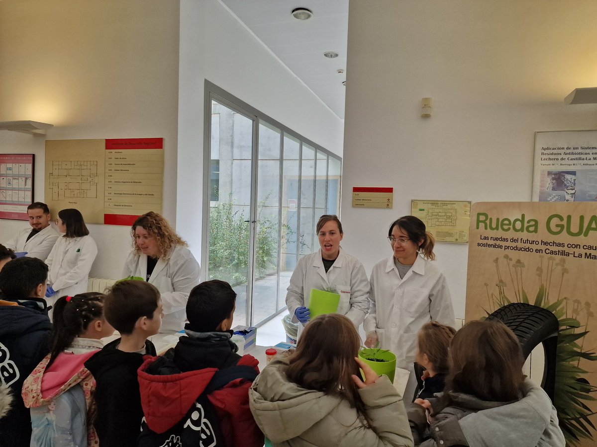 Videojuegos para gestionar el agua, cómo se hace la mantequilla, ruedas de guayule cultivado en CLM, cuernas y cuernos de especies salvajes,...