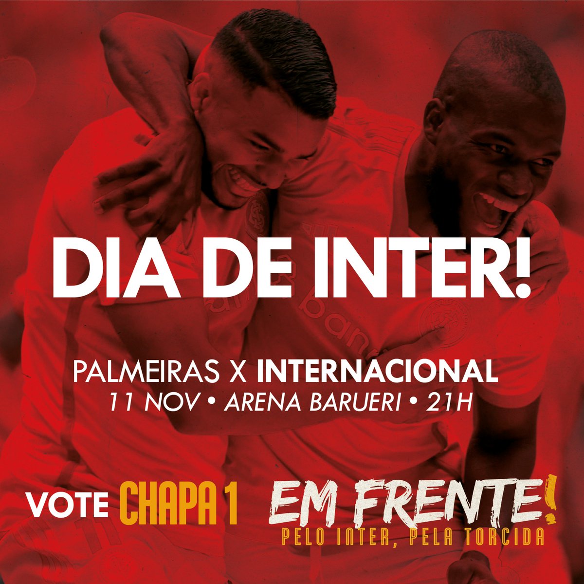 Chapa1_EmFrente's tweet image. 💪É dia de torcer pelo nosso Colorado!

Vamos, vamo, Inter!

#DiaDeInter #emfrente