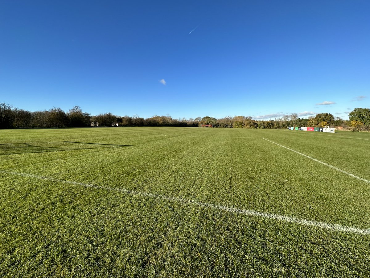 Not many pitches at this level of football look this good in November with the amount of rain we’ve had 

<a href="/YPitchServices/">Yorkshire Pitch Services</a> working wonders 🪄
