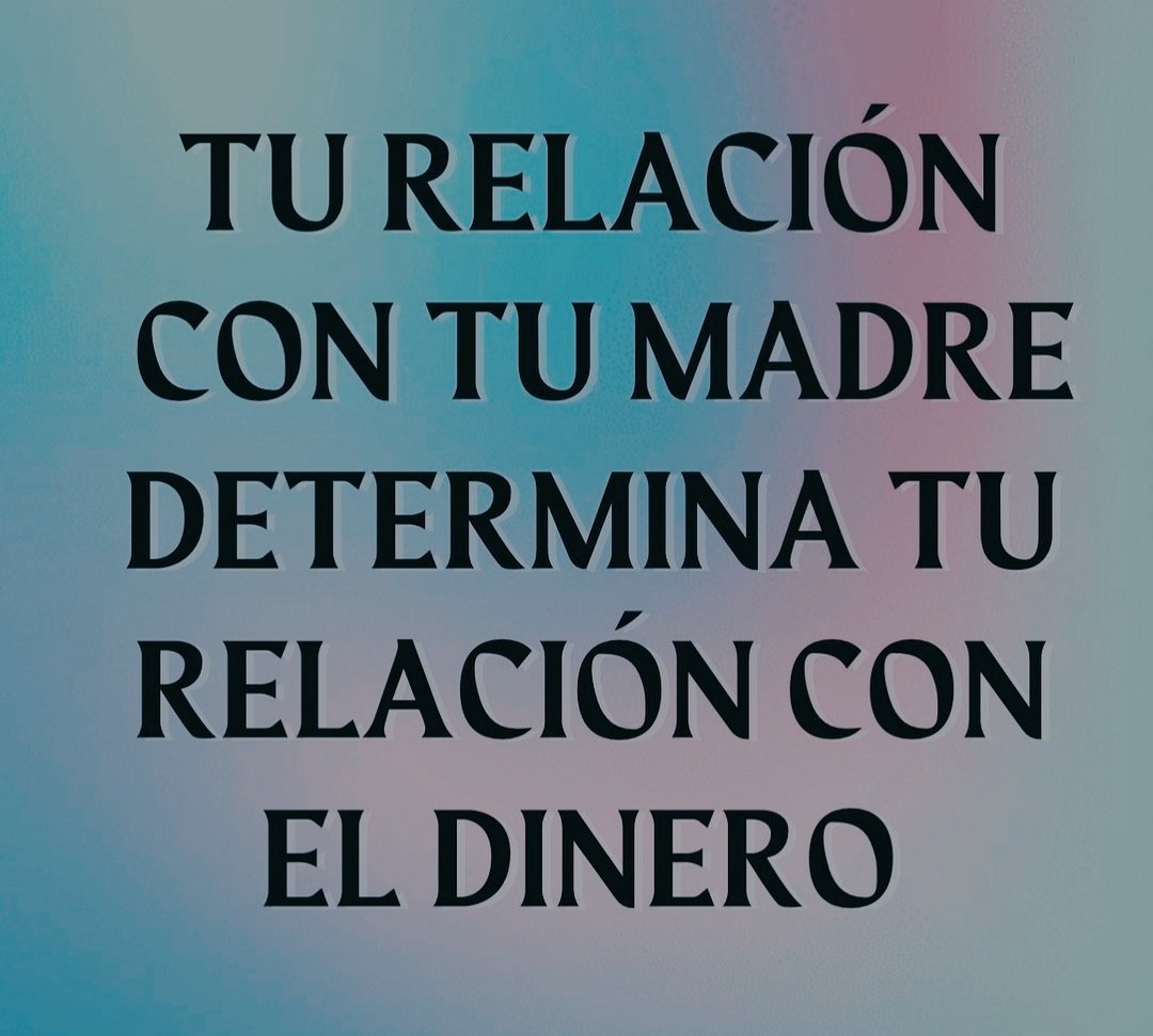 ✨SANA LA RELACIÓN CON TU MAMÁ PARA SANAR TU RELACIÓN CON EL DINERO Y ABUNDANCIA✨

✨En este hilo te c...