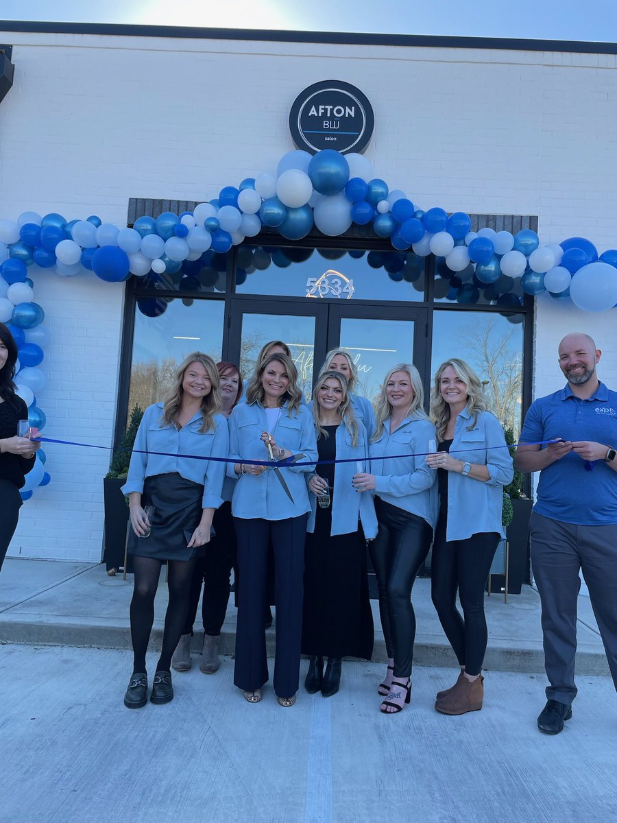 ChristoffGroup's tweet photo. Congratulation’s to @afton_blu salon on their one year anniversary at our Hondros Crossing Development.  Thank you to everyone that attended this special event including @MaryLightbody . 

@TinaChristoff @livy_christoff 

#celebration #hairsalon https://t.co/PUgj5VD3A3