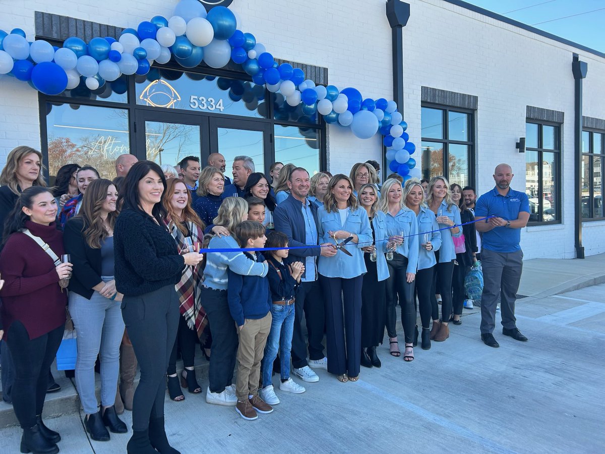 ChristoffGroup's tweet photo. Congratulation’s to @afton_blu salon on their one year anniversary at our Hondros Crossing Development.  Thank you to everyone that attended this special event including @MaryLightbody . 

@TinaChristoff @livy_christoff 

#celebration #hairsalon https://t.co/PUgj5VD3A3