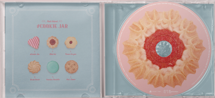 the cd's that red velvet eat: