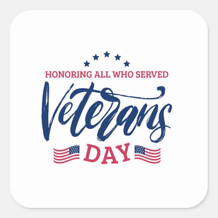 On this Veterans Day, we would like to thank those who have served or are currently serving, and their families. We appreciate your sacrifice more than words can express.