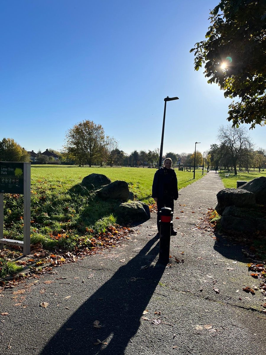 It was perfect day for walk and talk today @ Lime Tree Park