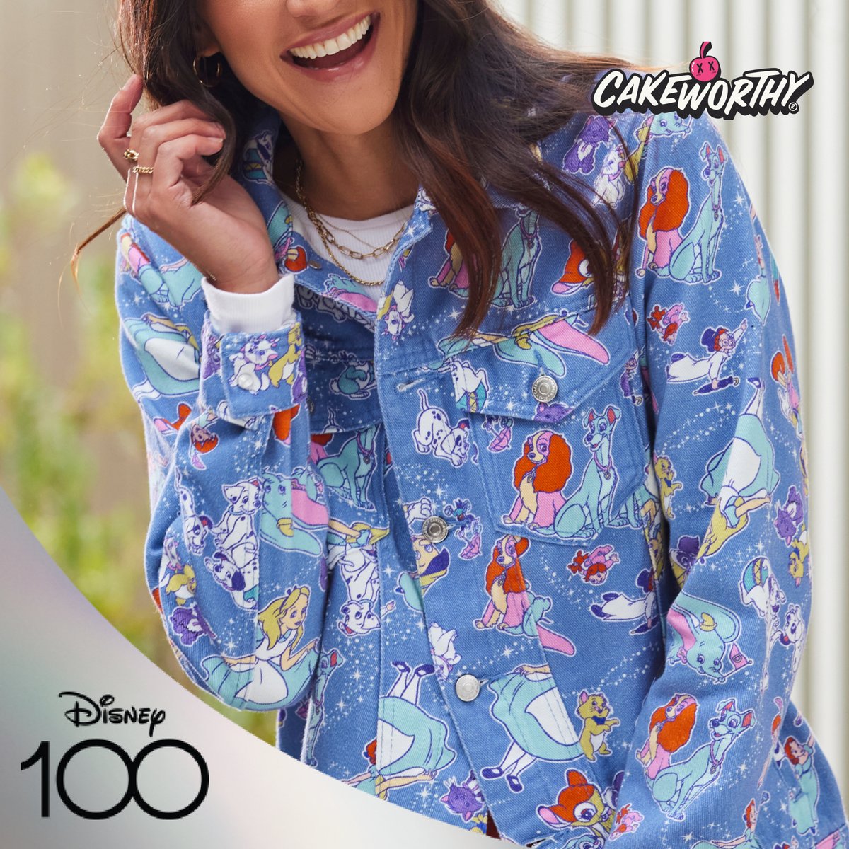 This just-dropped #Disney100 jacket is a denim dream come true! di.sn/6016uvyz6