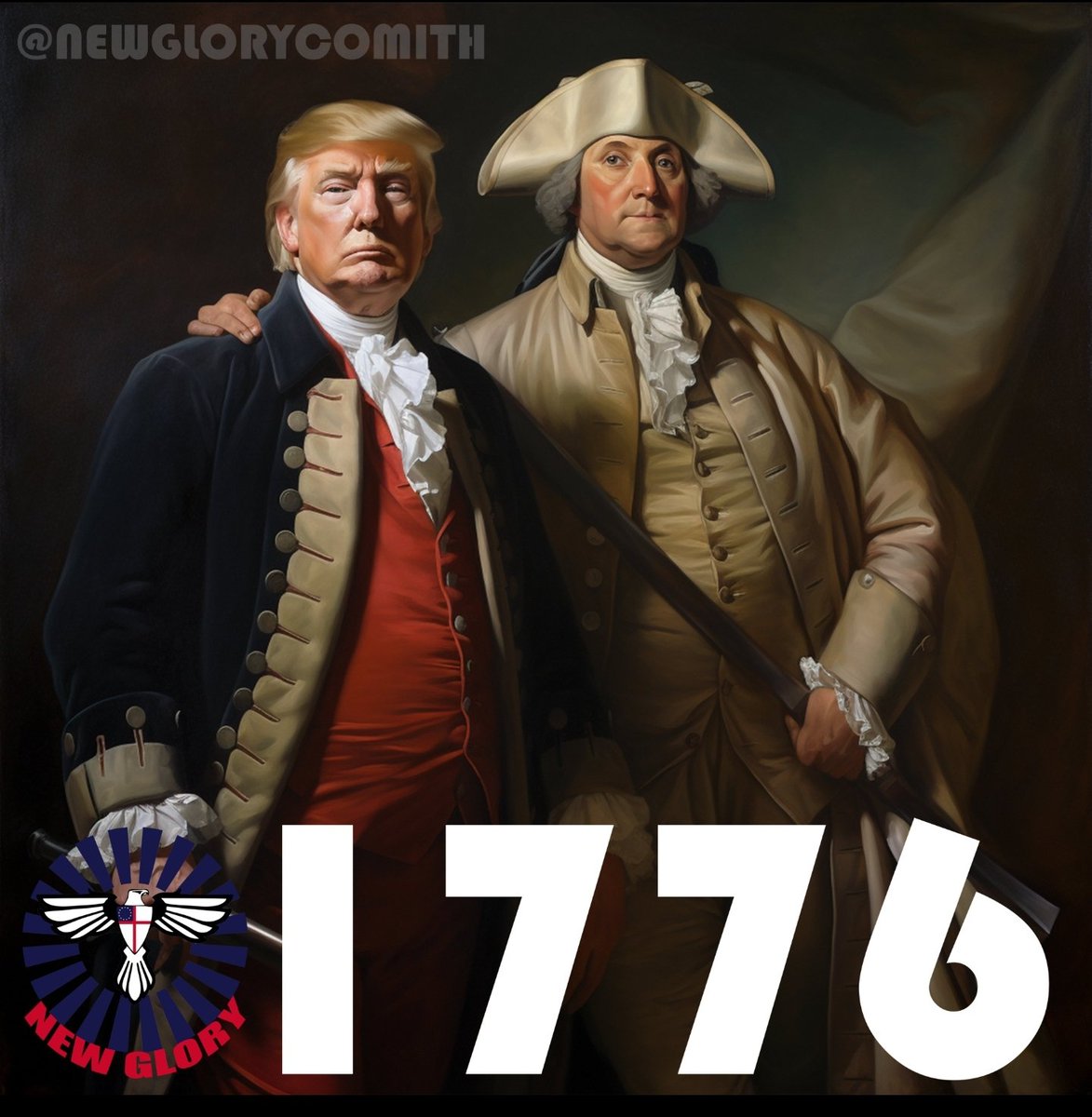 NewGloryComith's tweet photo. @PaulHook_em @hodgetwins We know the way. It is time to reforge America upon the history and tradition of its founding. 

Let's honor our original vets by preserving America! https://t.co/NUyus8NUJO