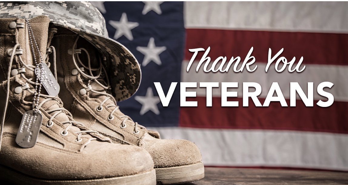 thjig4's tweet photo. Thank you to all who served our nation. Today and every day we honor your service and dedication. https://t.co/pMuQvzktvk