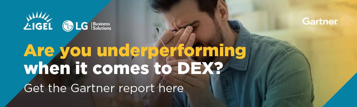 At IGEL and LG we believe neglecting employees’ digital experiences translates to lack of productivity, collaboration and overall decline in employee’s performances, something that can impact all organizations. Download the Gartner® report today. #DEX bit.ly/3QC8jkQ