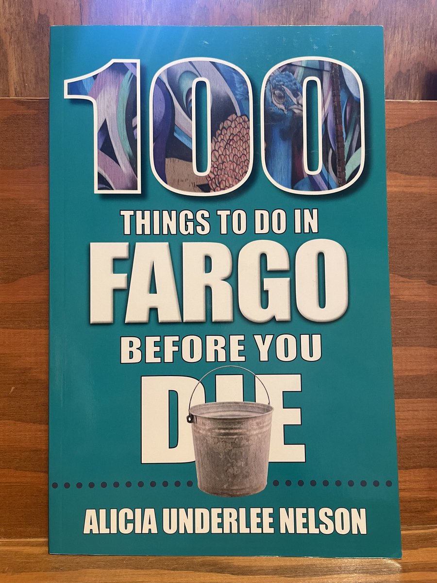 Book Signing! 📚 Saturday, Nov. 11, 12-2 at Zandbroz in #DowntownFargo Come grab your copy of “100 Things To Do In Fargo Before You Die” and pick up a free button or postcard while they last. #ILoveFargo #NorthOfNormal @ReedyPress #NDLegendary #BeNDLegendary