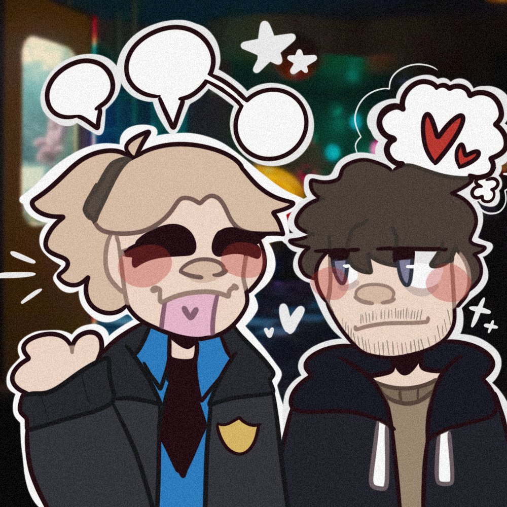 solarsnag's tweet image. reshaded + changed the bg of my old schmelly art :3 
#schmelly #mikenessa #fnafmovie #fnaf