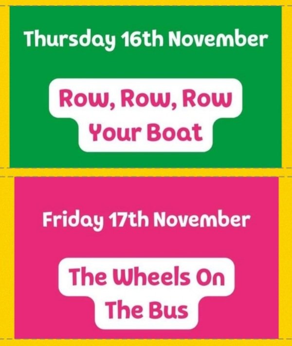 Nursery Rhyme Week at Busy Bees 😊🐝