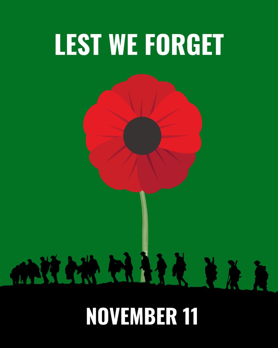 We are hugely respectful of the brave souls who gave so much for our benefit.

#remembranceday #lestweforget