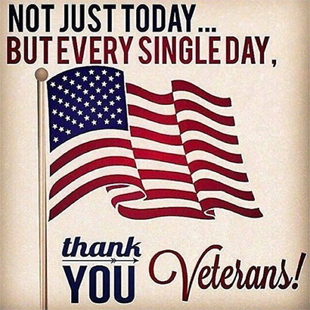 Not just today...but every single day, thank you veterans!

#VeteransDay2023