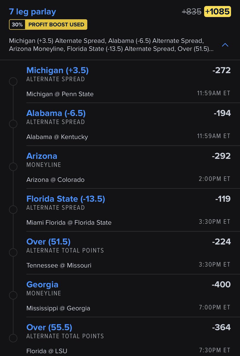 CFB boosted Lay let’s cash another one today. RT/Like if you’re riding with me 🍀