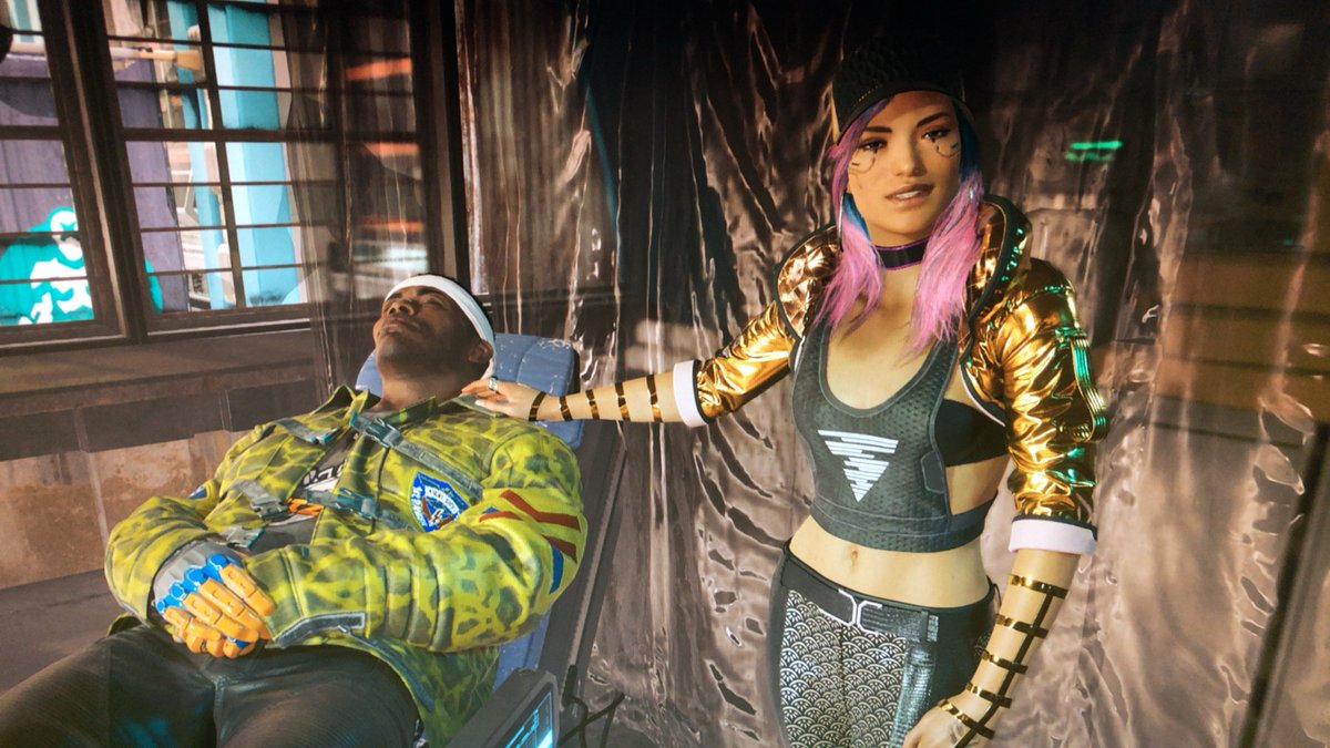 アンジー。 かわいいな❤️ #サイバーパンク2077