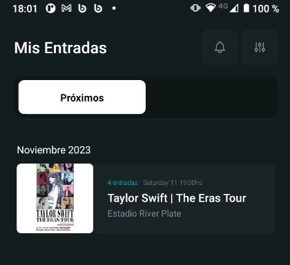 PINGOROCH8's tweet photo. Vendo entradas para Taylor Swift
1x 12/11 Platea preferencial inferior (FISICA) 
Ubicación excelente
Se entregan en persona
DIGITALES agotadas
compro / entrada / river / argentina / the eras tour / noviembre / pesos / dolares / quentro #TaylorSwift #TheErasTour https://t.co/R093DoI4lG