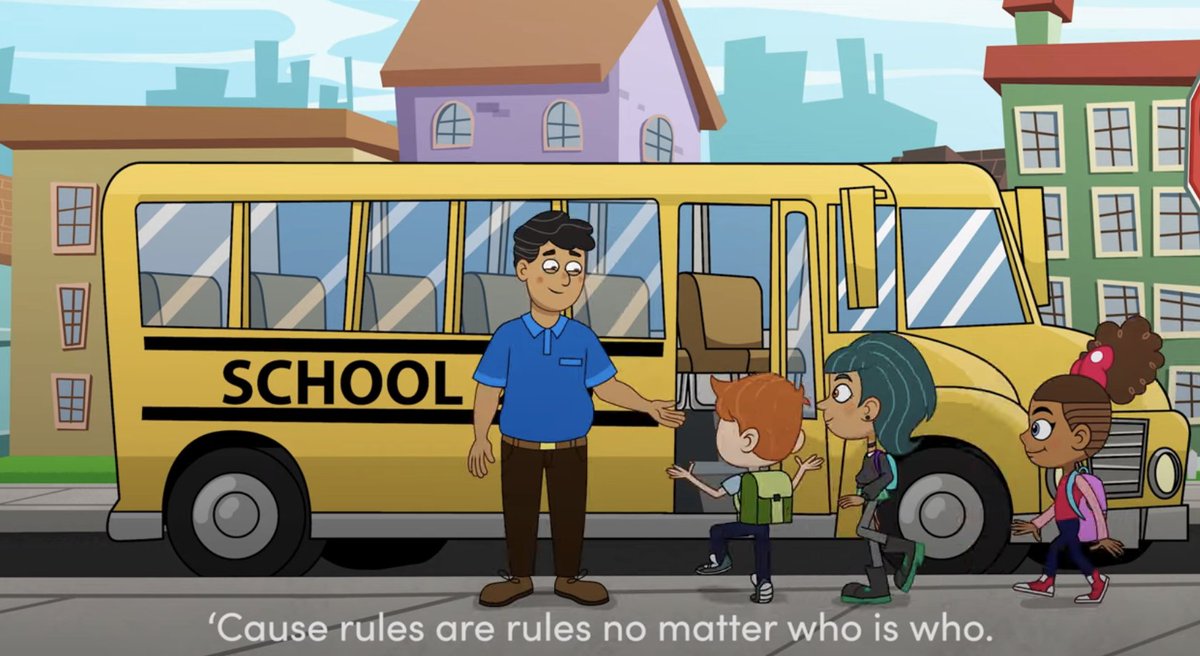We all need to follow the rules, whether we are at school, at home, or walking down the sidewalk. Teach young children about rules and laws with this #WellVersed music video made by @nickelodeon, @attn, iCivics, and @nickjr. bit.ly/3SHDSg3