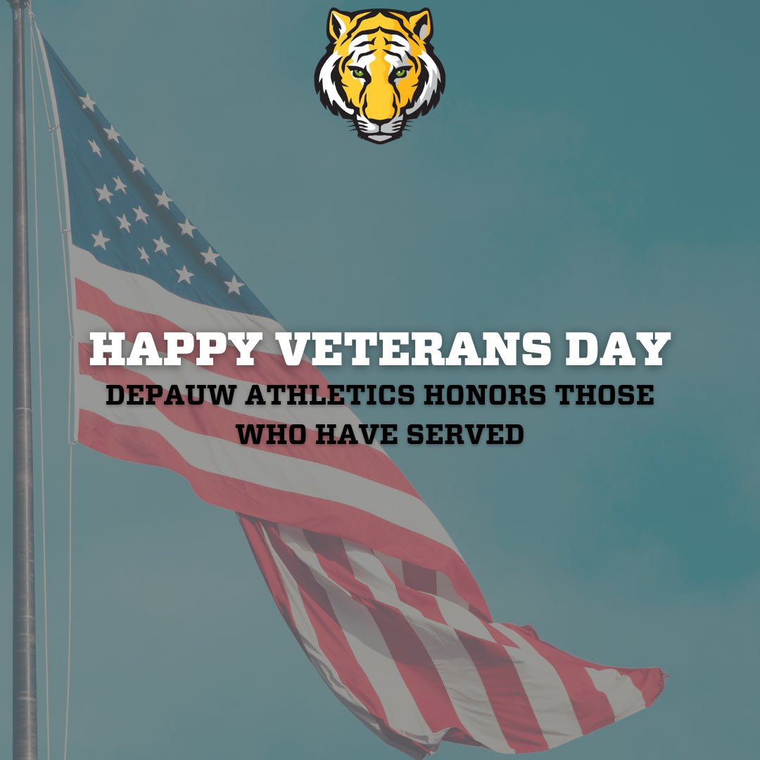 Happy Veterans Day
#TeamDePauw