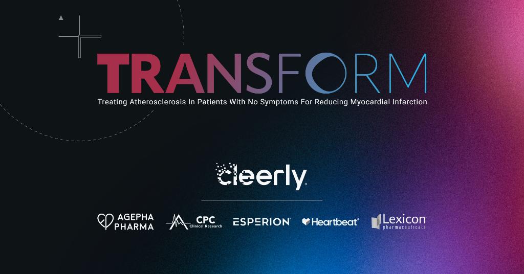 In collaboration with our partners, we’re thrilled to announce the TRANSFORM trial, a cutting-edge study aiming to prove the benefits of personalized care strategies for heart disease. Learn more here: cleerlyhealth.com/press/cleerly-… #CardiacCare