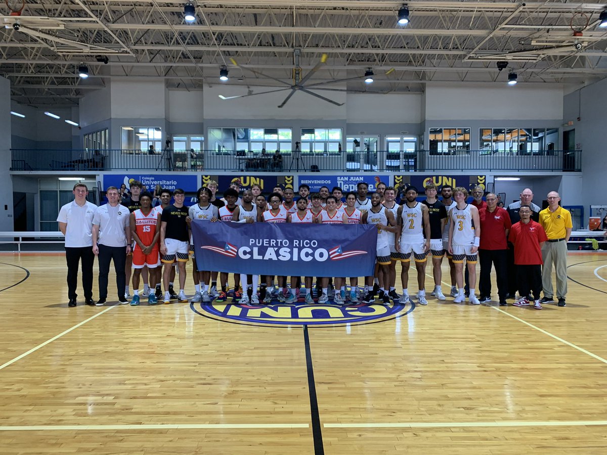 Earned a tough gritty W this morning over D2 UPR Rio Piedras 64-57 to get to 2-0.