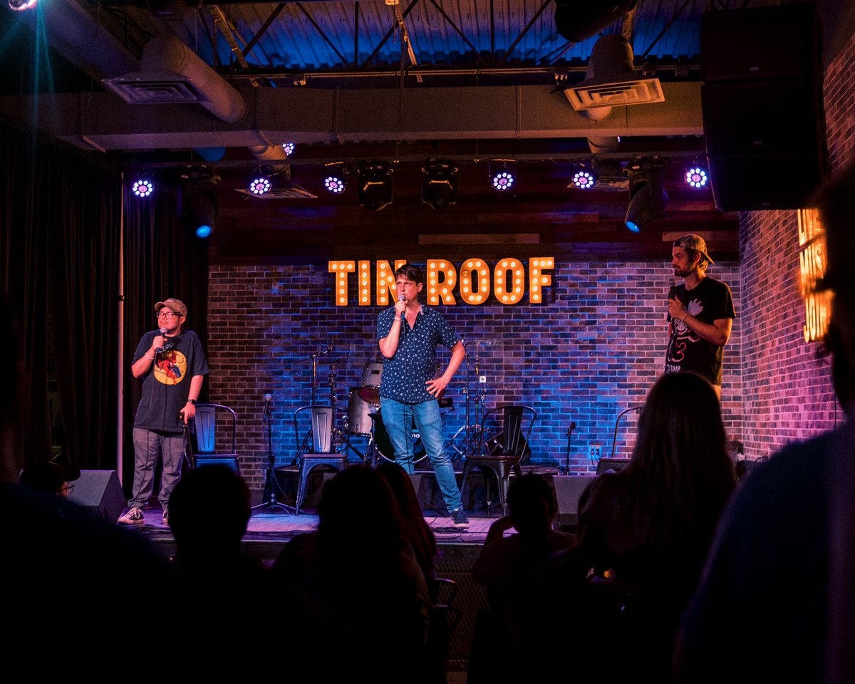 zacxwolf's tweet image. A few shots from @PodcastTheRide last night with @PageMrMorrow and @GriffLightning 

Hell of a show