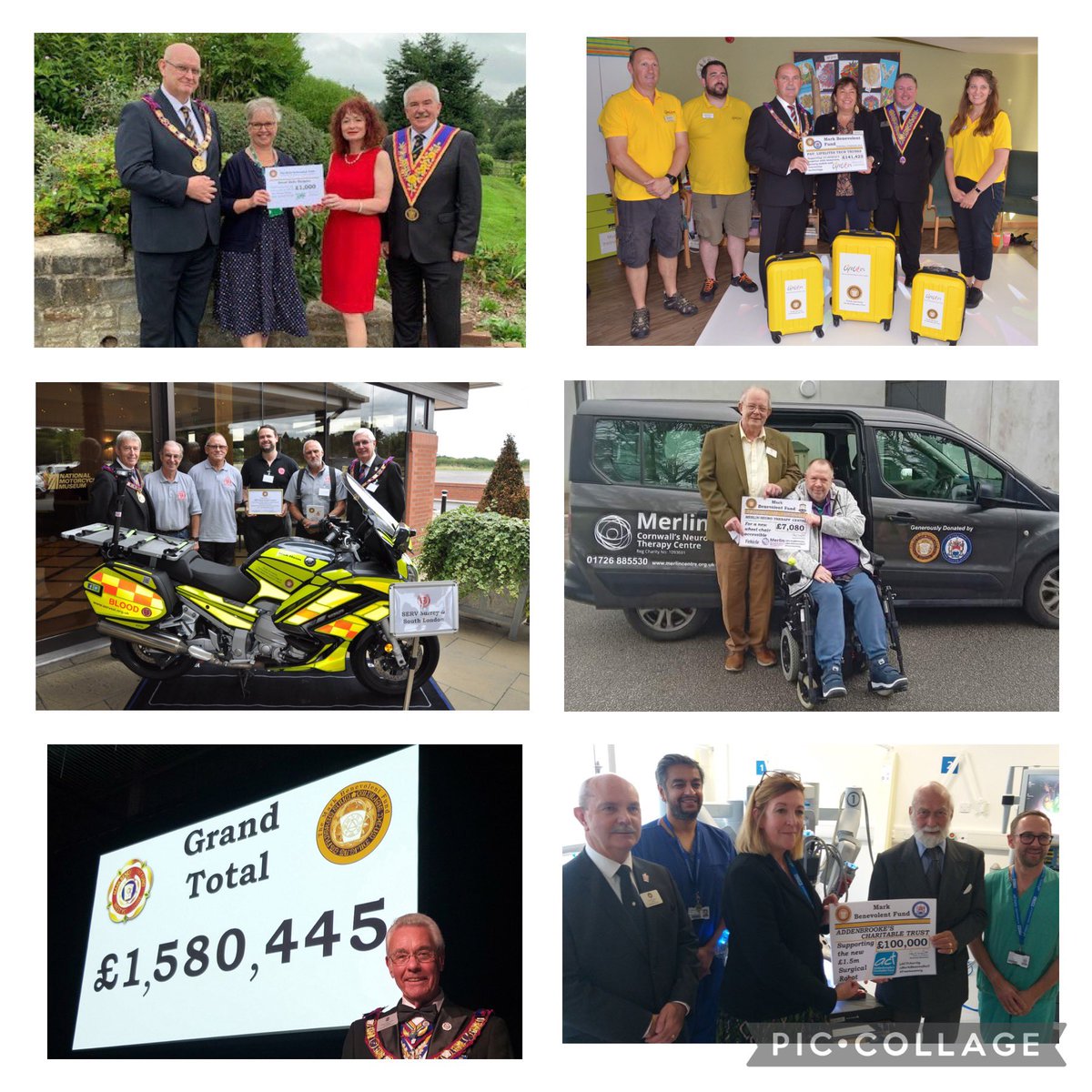 🌟Trustees' Week🌟

A selection of examples of our Trustees at work, making a difference to worthy causes.

#TrusteesWeek #MBF #MarkBenevolentFund #MarkMasonry #MagicoftheMark @MarkMasonsHall