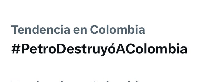 jarizabaletaf's tweet photo. Llevémosla al primer lugar de Colombia, junto al video que dejé fijado.

Ojalá logremos que esta tendencia vaya hasta que termine el puente 

RT sin pausa https://t.co/2UjMjoqwZL