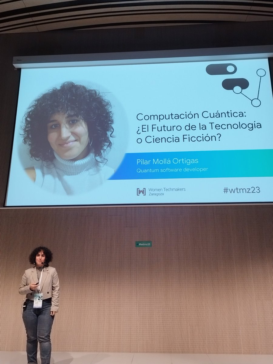 safodeveloper's tweet image. Computación cuántica, oh my god, #wtmz2023