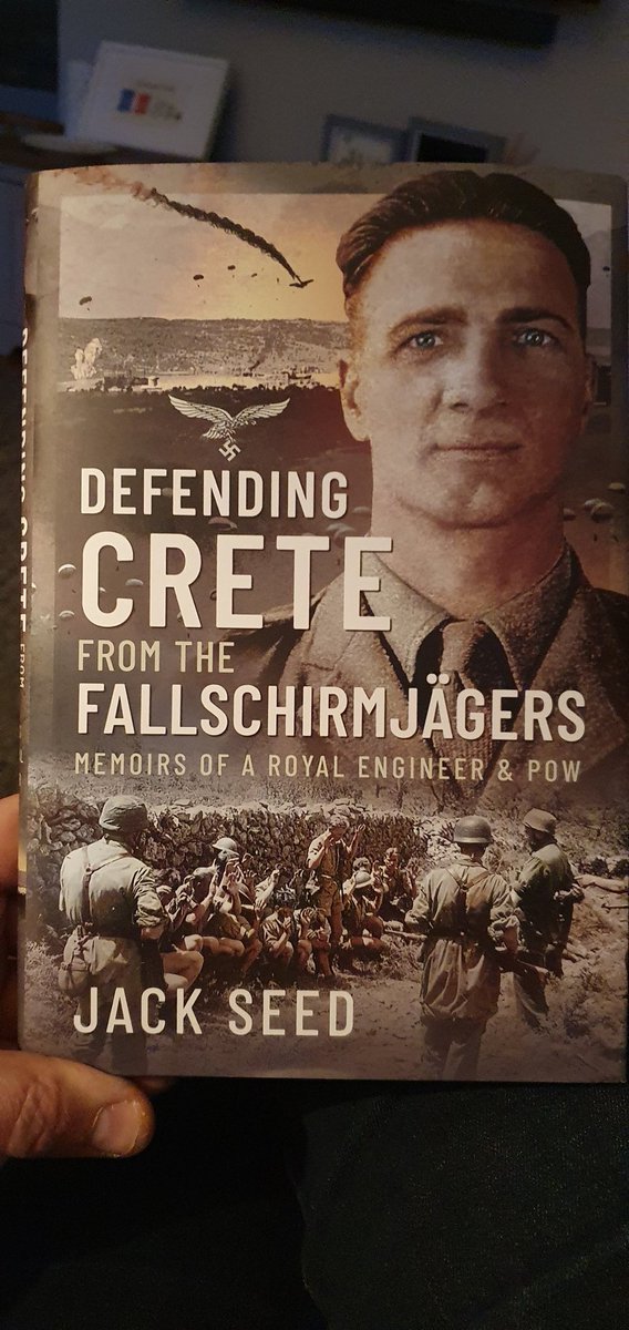 When researching about an Engineer that was captured on Crete and went through the POW system getting a book about an Engineer that was captured on Crete and went through the POW system seems a good choice.
