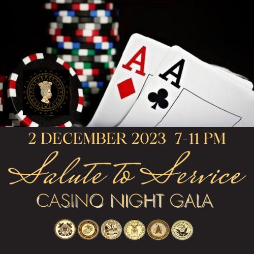 The MET's Penthouse is proud to host the 7th Annual Salute To Service Casino Night presented by the Calalus Group, a nonprofit that provides direct support services to homeless veterans. 

Early bird tickets: bit.ly/40rc5Cc