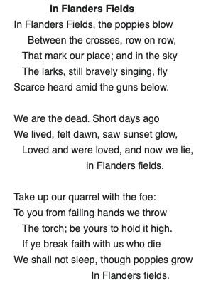 OldenBitterman's tweet image. #JohnMcCrae said it better than I ever could. #FlandersFields #NeverAgainIsNow