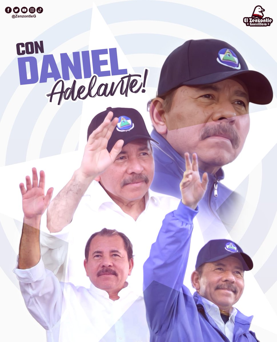 Hoy Felicito al Mejor Presidente en la historia de mi País, Comandante Daniel Ortega, Que Dios le bendiga grandemente y le de sabiduría para continuar llevando a Nicaragua hacia adelante. 

#ConDanielAdelante 
#PLOMO19