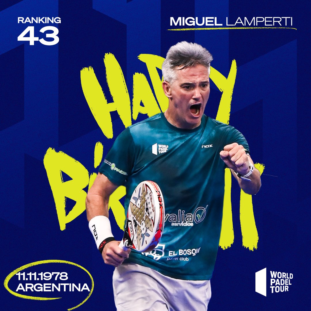 🎂 ¡Felicidades, GENIO @Miguel_Lamperti! #WPTMalmöOpen🇸🇪