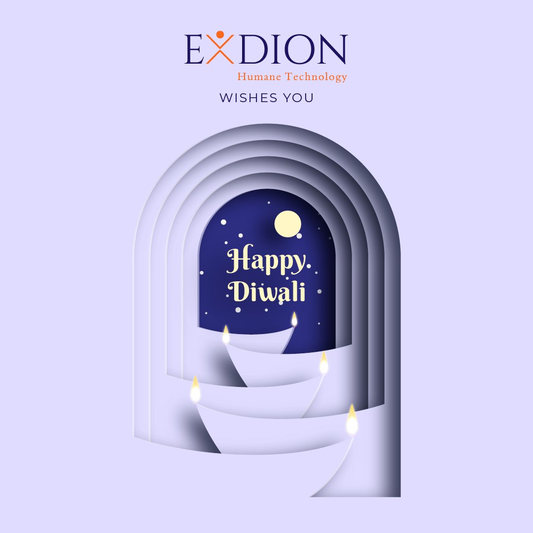 ExdionSolutions's tweet photo. The #FestivalofLights is here again to brighten our spirits and add sparkle to our day-to-day lives. Let's soak in the vibrant energy and get ready to create wonderful memories. Exdion wishes everyone a very happy Diwali!
#HappyDiwali #Diwali #India #celebration https://t.co/OC0rLpbQbN