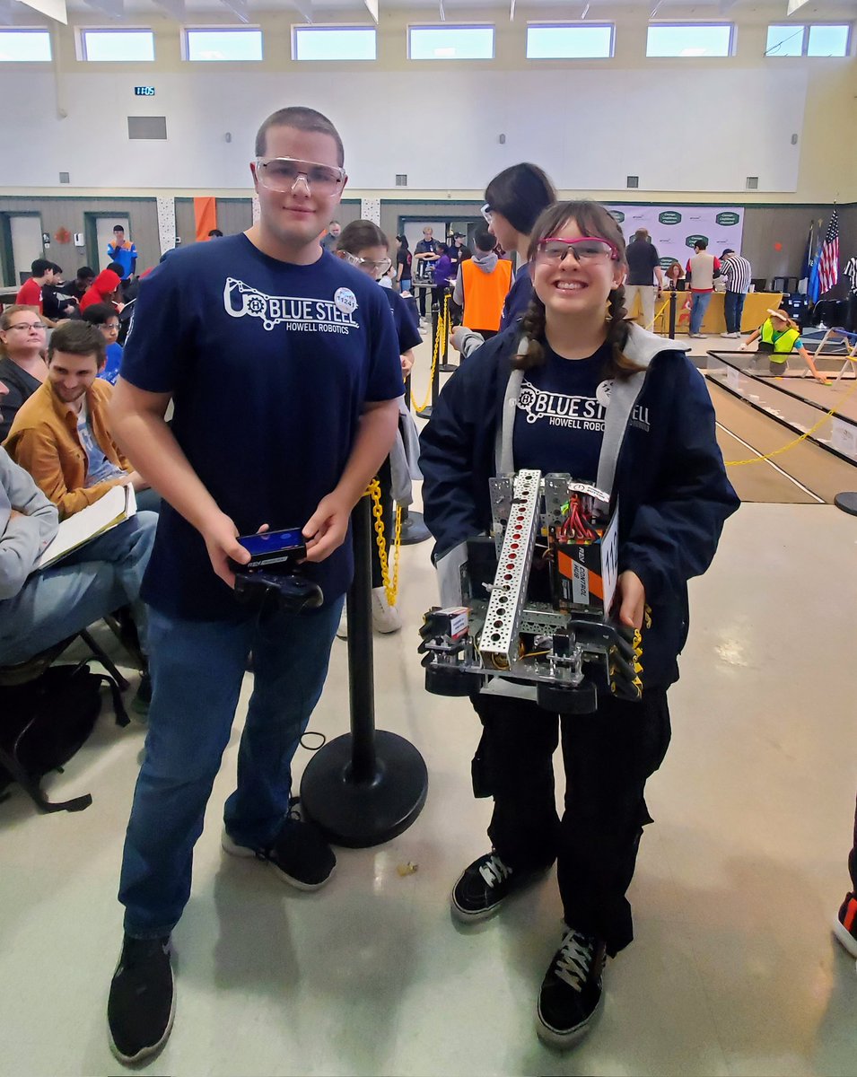 Our HHS Robotics Team.... Blue Steel is representing  at the Annual Robotics Season Opener <a href="/FTCBlueSteel/">FTCBlueSteel 11241</a>
