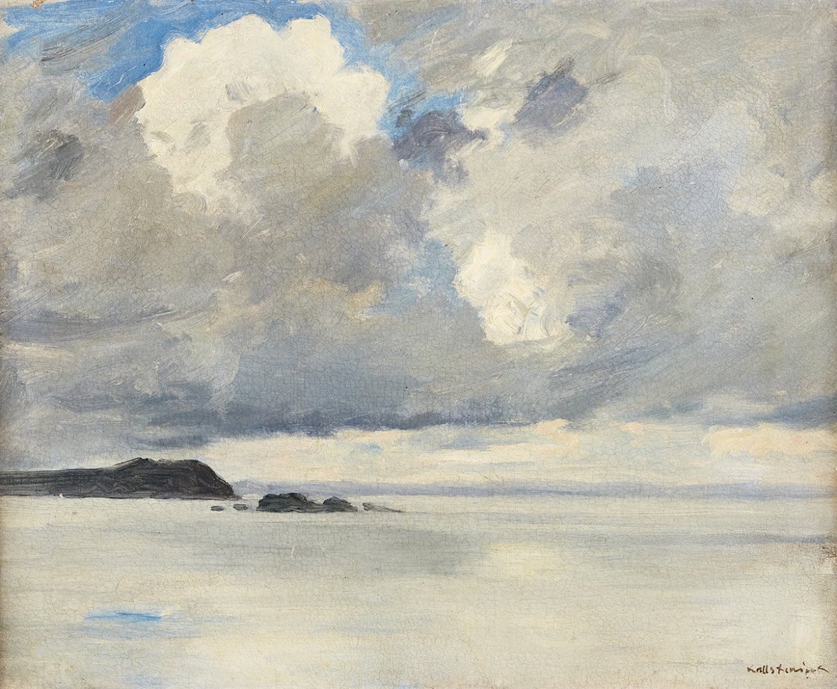 TCCCPodcast's tweet photo. "Motif from Borsö" (1896) by Gottfrid Kallstenius #SatARTdays https://t.co/fbSMm2zhim