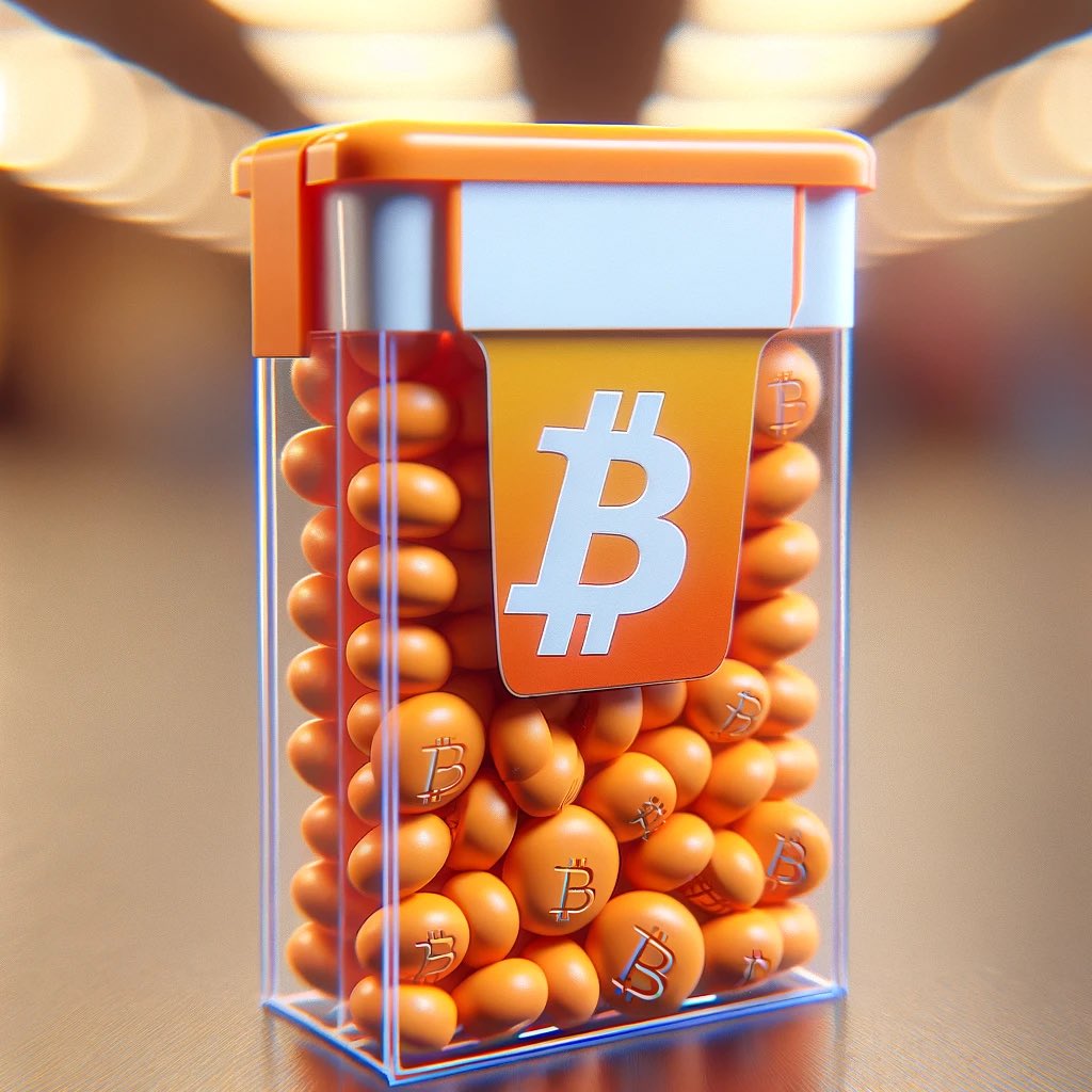 Better take the orange pill if you haven’t done so yet.