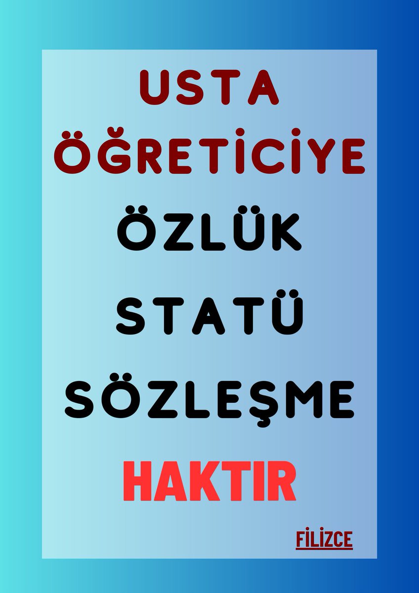 2+1 olmuş ekders  biraz iyileştirme belki  ama yeterli değil .Biz #ustaöğretici olarak artık refaha ve güvene ulaşmak istiyoruz #ustaöğreticiburda eşitlik bekliyor @Yusuf__Tekin @isikhanvedat @RTErdogan  @CelileErenOKTEN @kemalsamlioglu @dbdevletbahceli 
Türk Devri