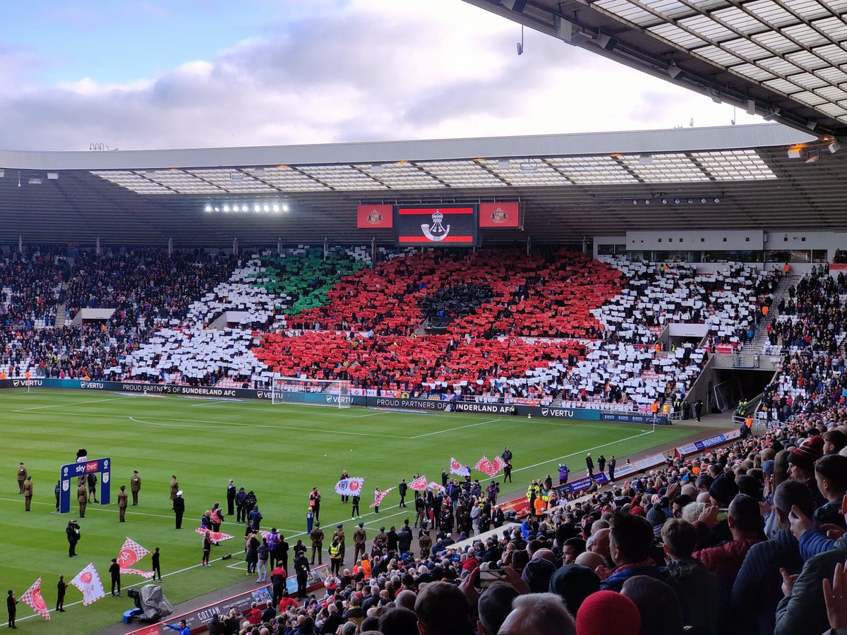 Sunderland display today #SAFC #LestWeForget